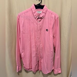 Express Pink Button-Down Shirt